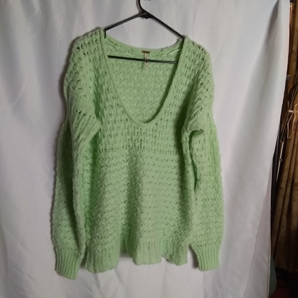 Free people crashing wave sweater